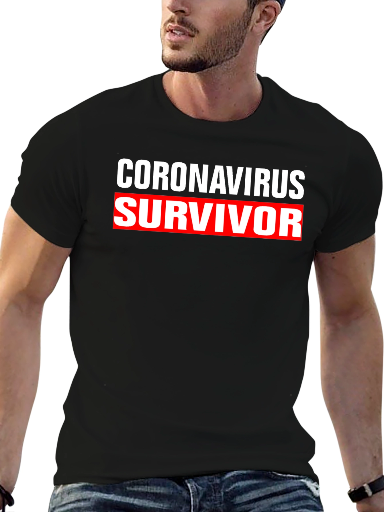 Coronavirus Survivor Graphic Tee