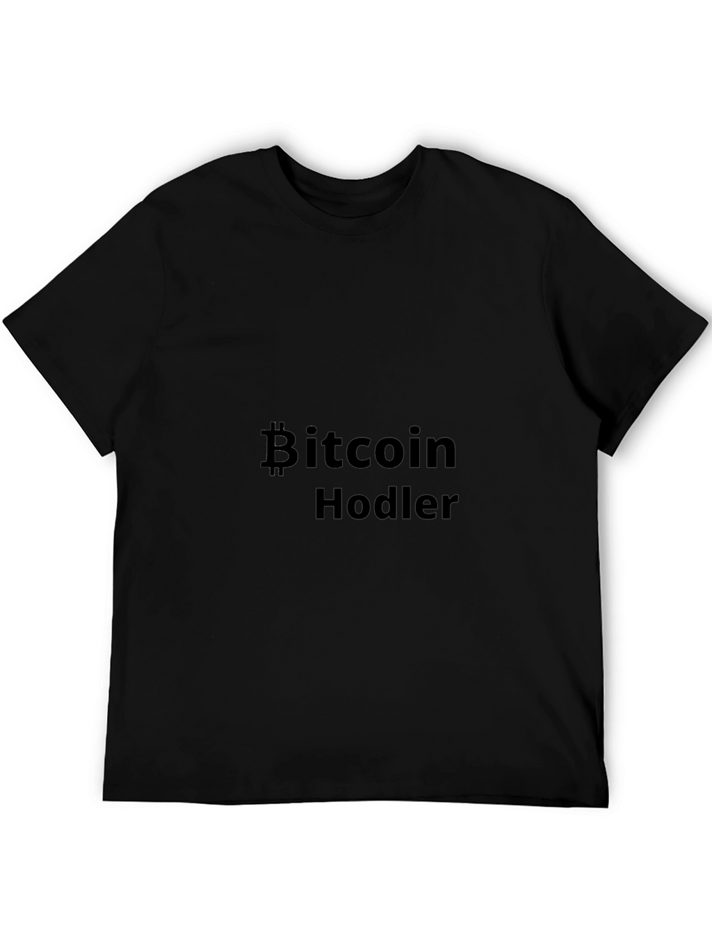 Bitcoin Hodler Black T-Shirt