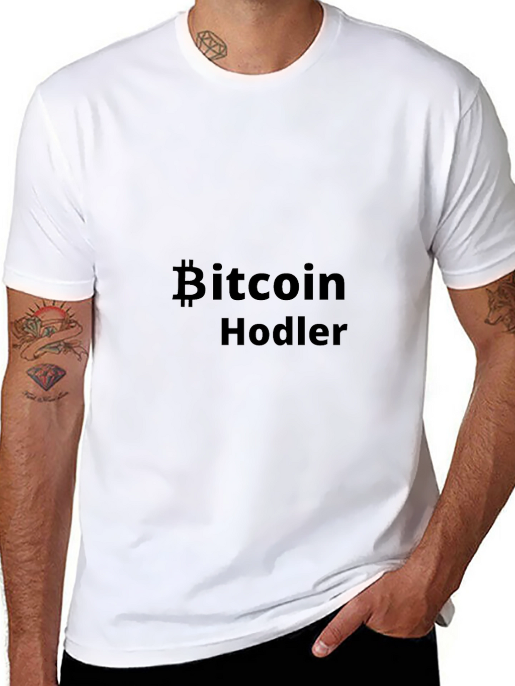 Bitcoin Hodler Black T-Shirt