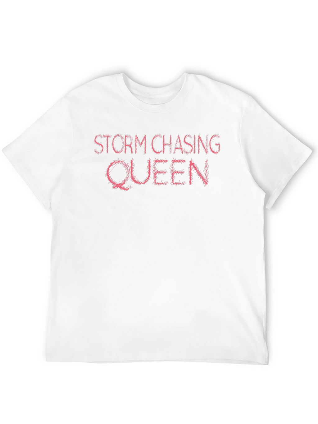 Storm Chasing Queen Black Graphic Tee
