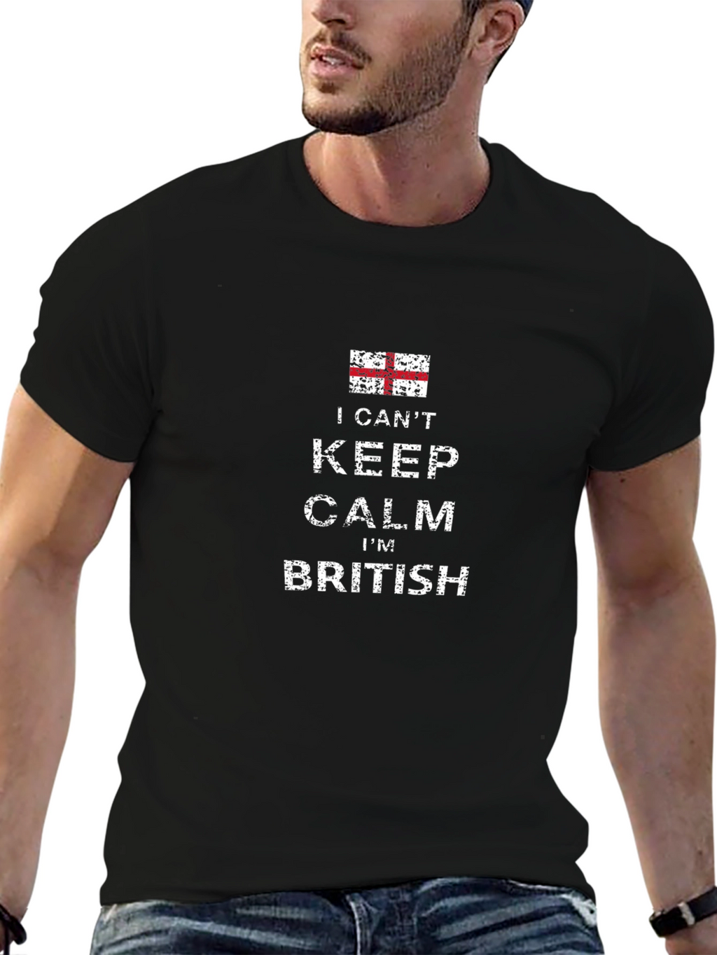 I Cant Keep Calm Im British T-Shirt