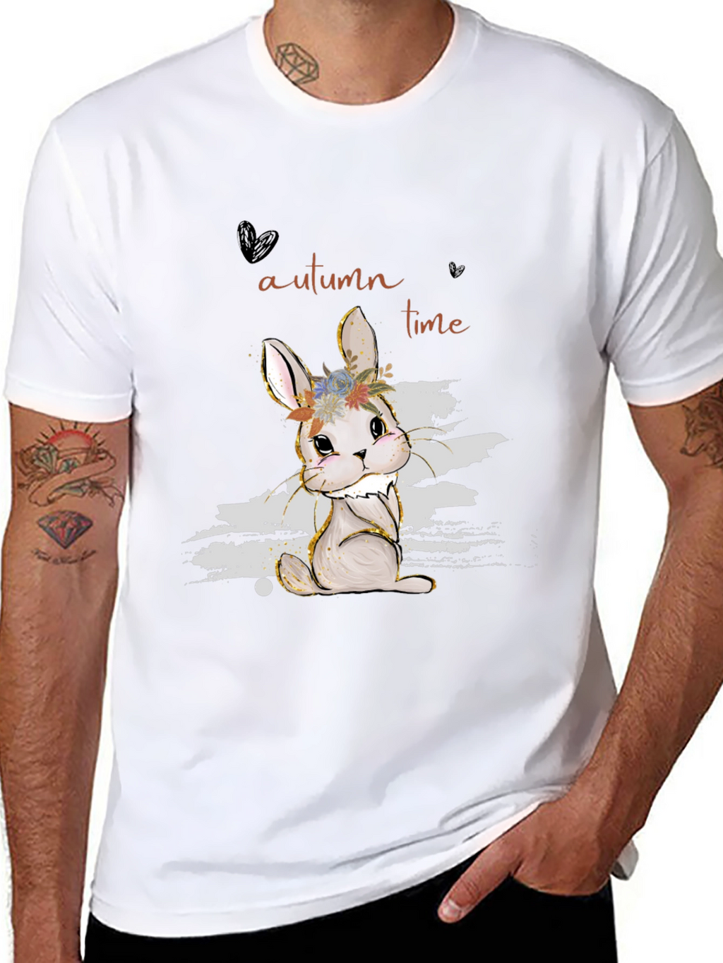 Autumn Time Rabbit T-Shirt