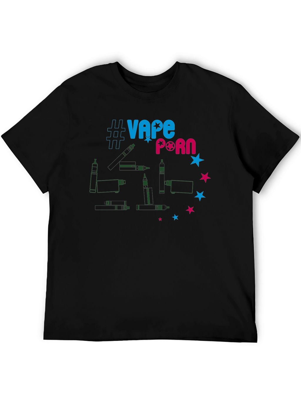 Vape Porn T-Shirt - Funny Vaping Design