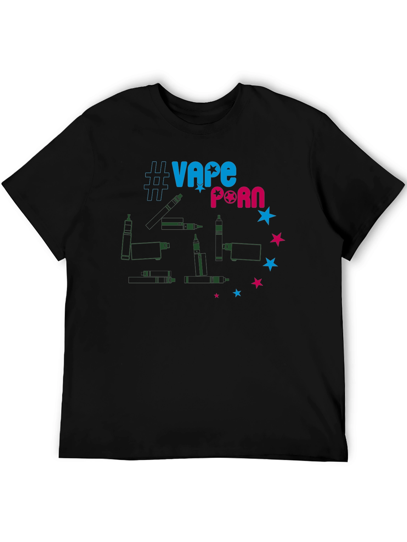 Vape Porn T-Shirt - Funny Vaping Design