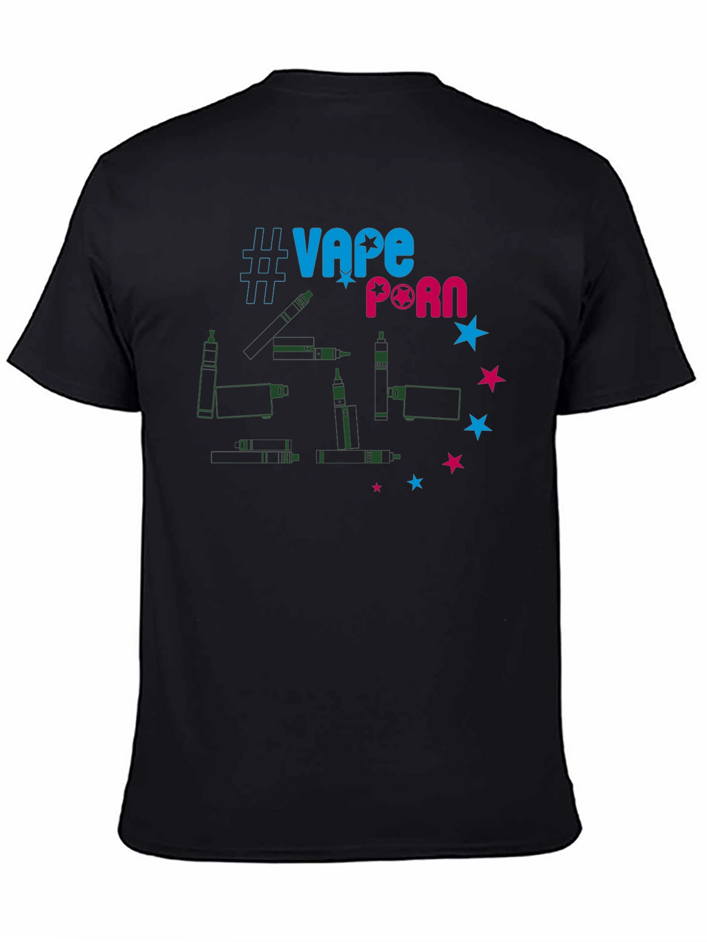 Vape Porn T-Shirt - Funny Vaping Design