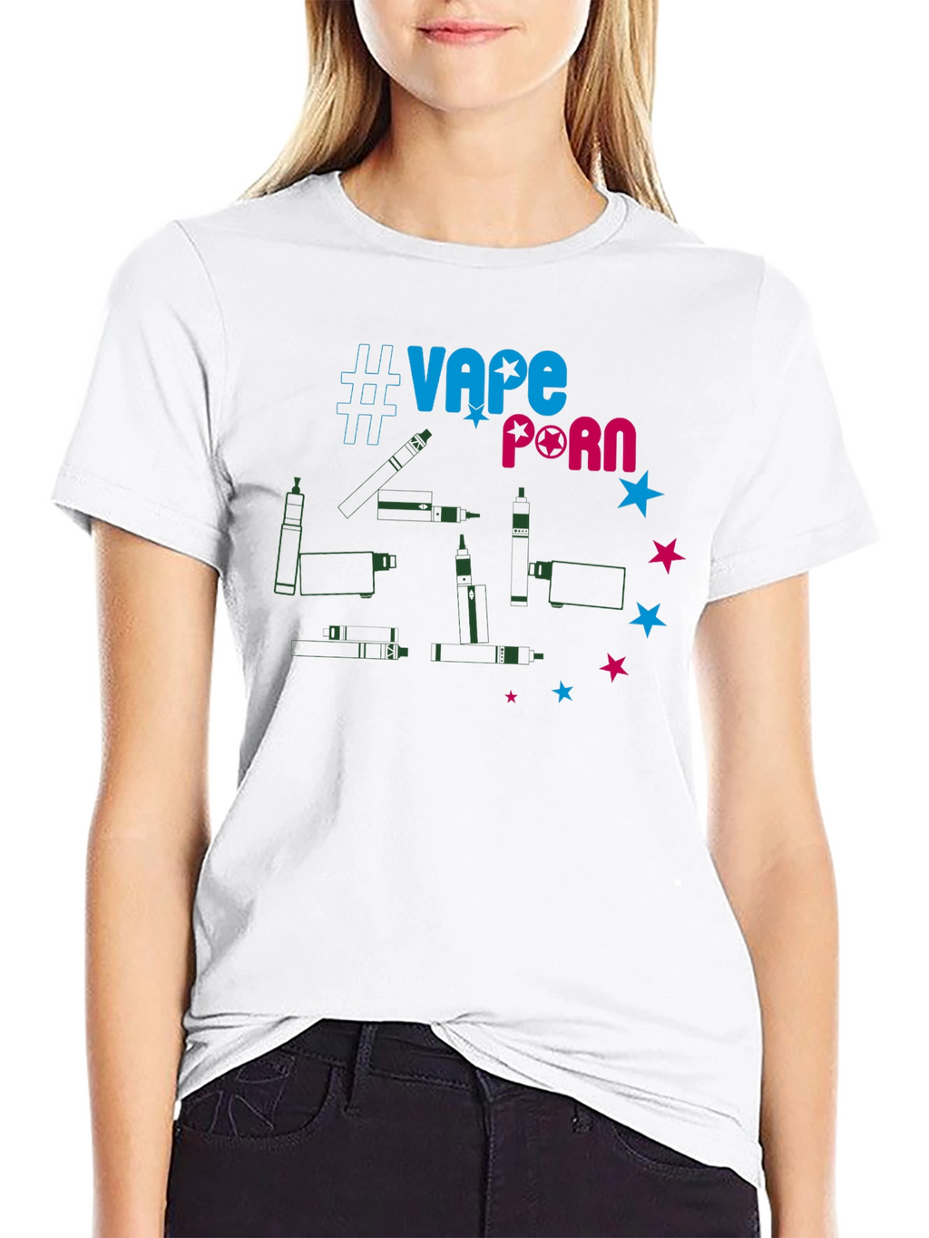 Vape Porn T-Shirt - Funny Vaping Design