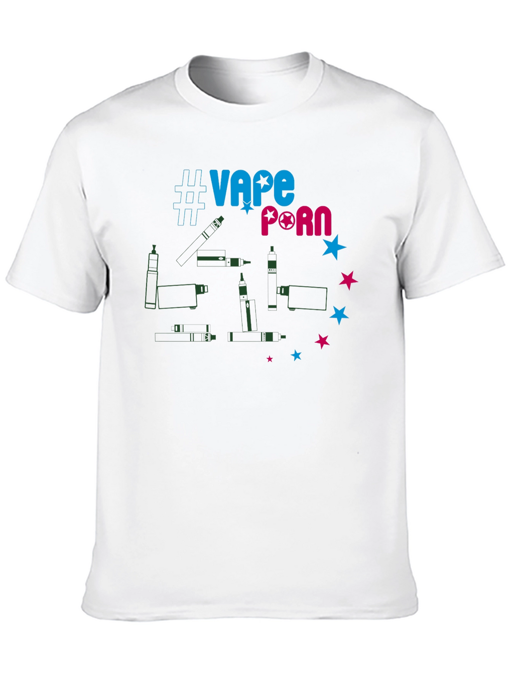 Vape Porn T-Shirt - Funny Vaping Design