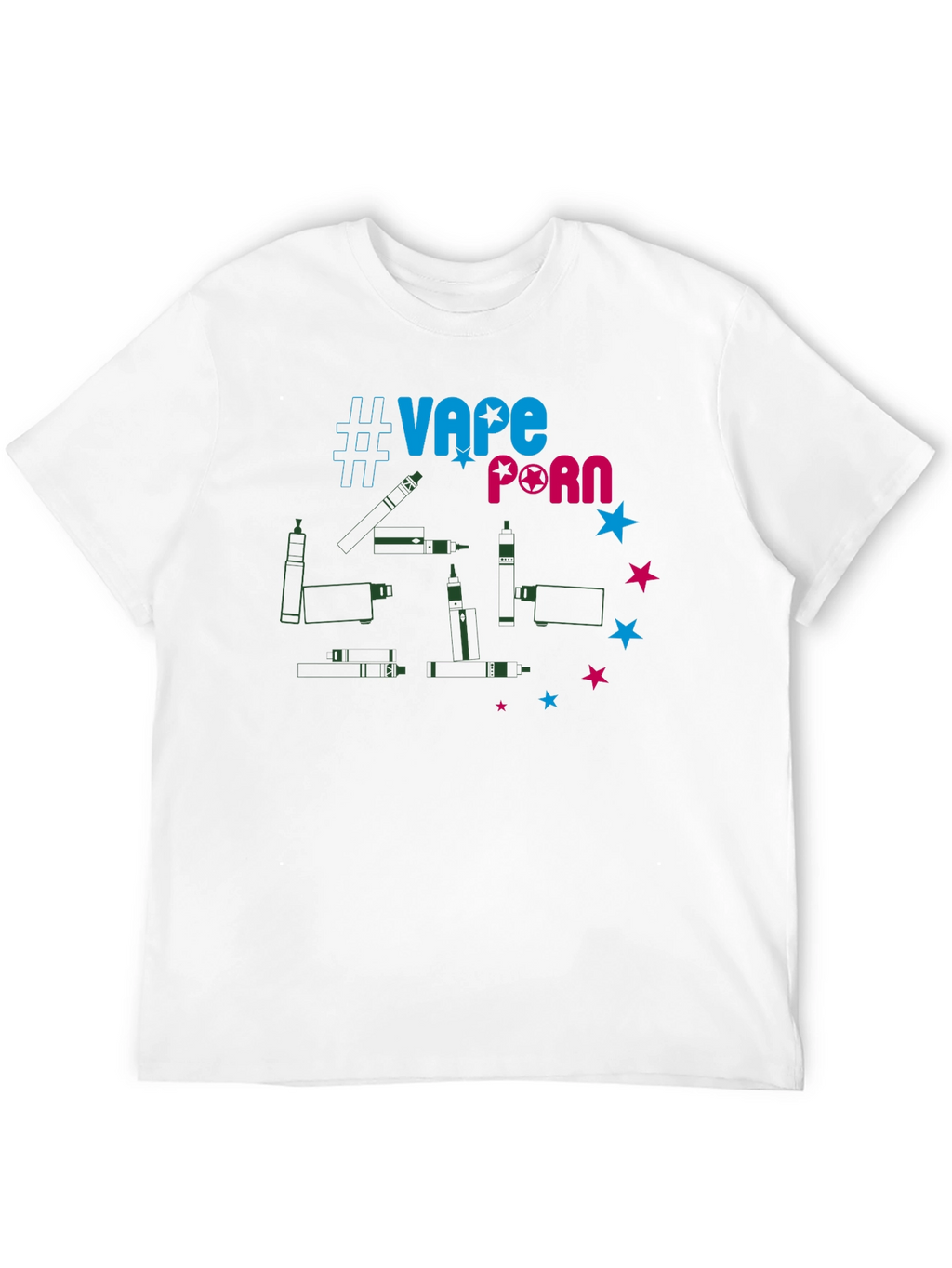 Vape Porn T-Shirt - Funny Vaping Design