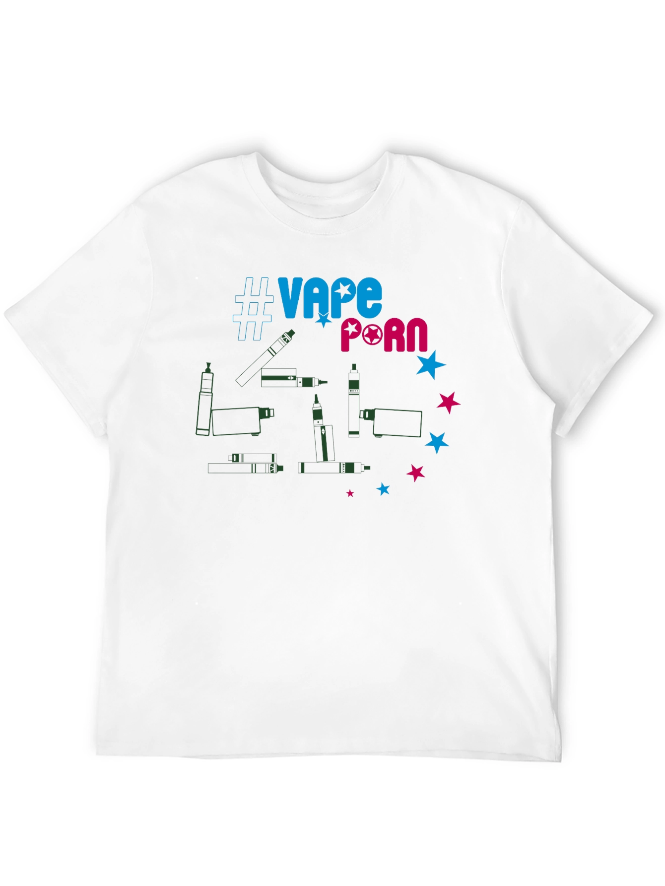 Vape Porn T-Shirt - Funny Vaping Design