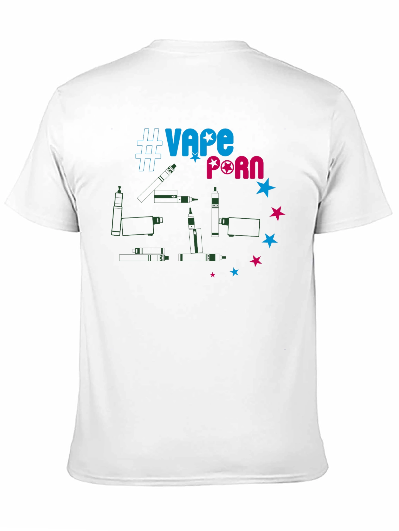 Vape Porn T-Shirt - Funny Vaping Design