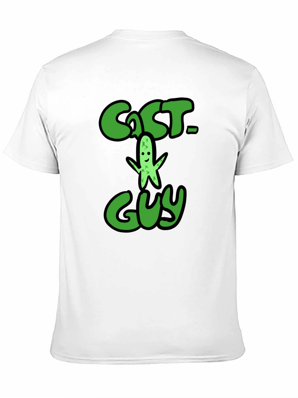 Cactus Guy Graphic Print T-Shirt