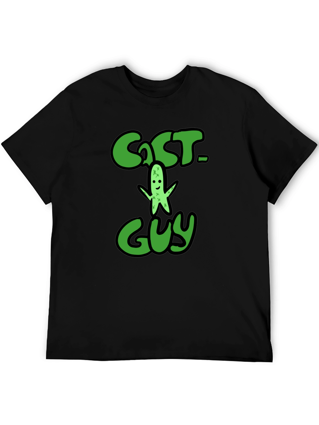 Cactus Guy Graphic Print T-Shirt