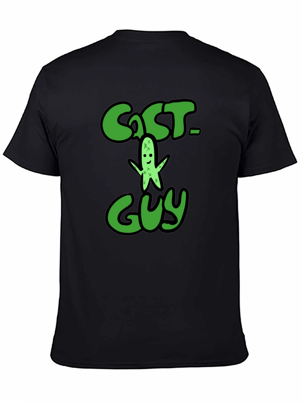 Cactus Guy Graphic Print T-Shirt