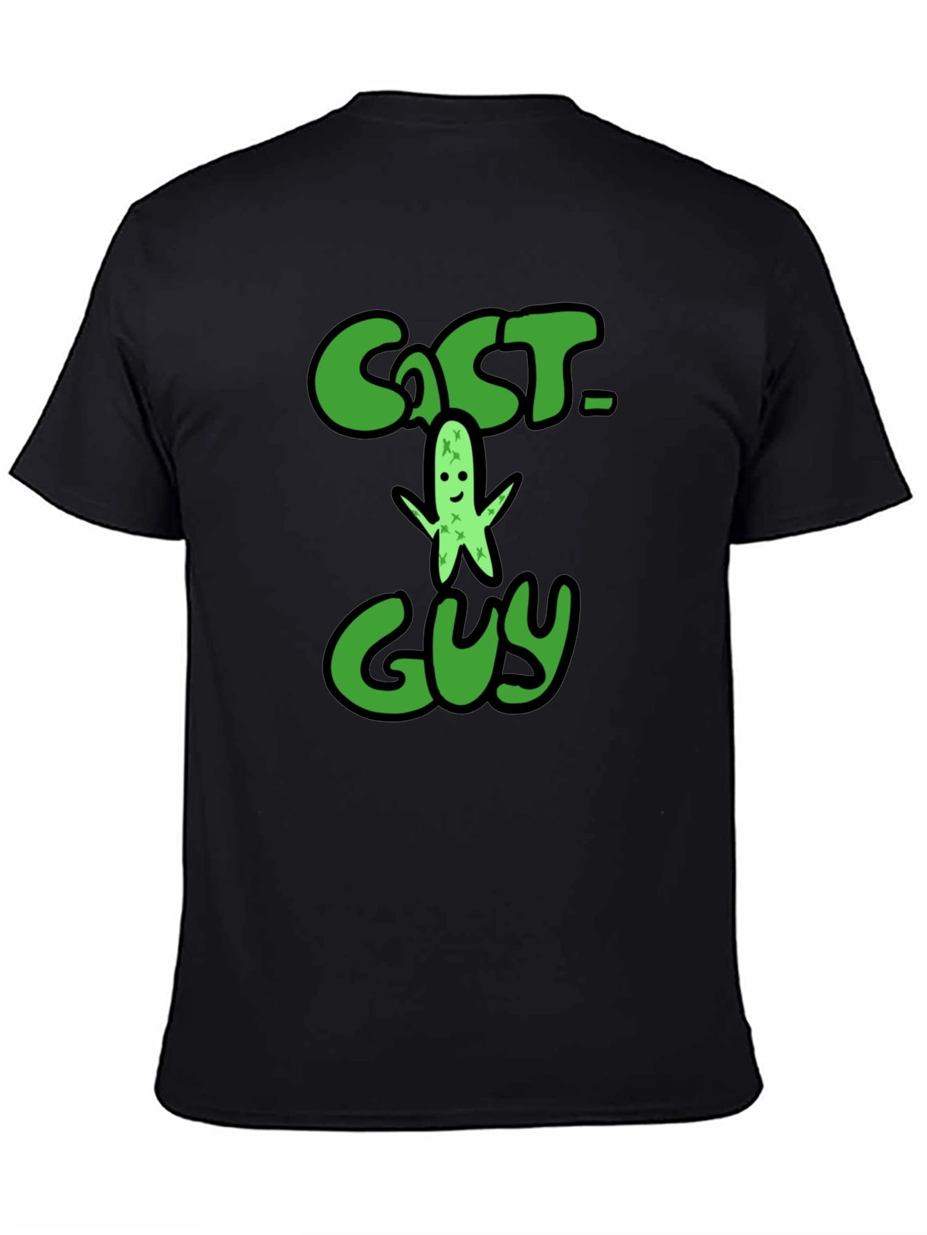 Cactus Guy Graphic Print T-Shirt