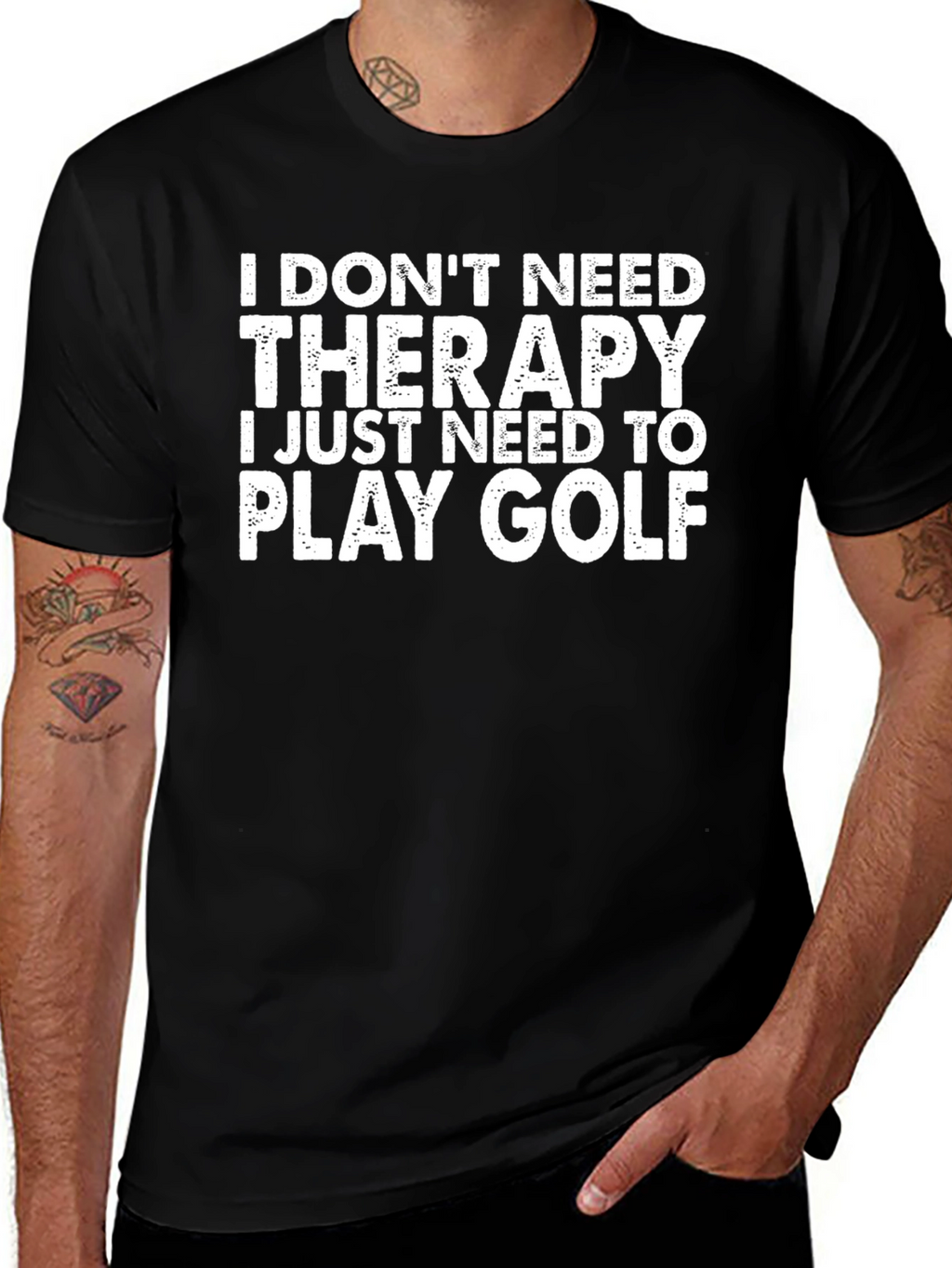 Golf Therapy Graphic Tee - Play Golf T-Shirt