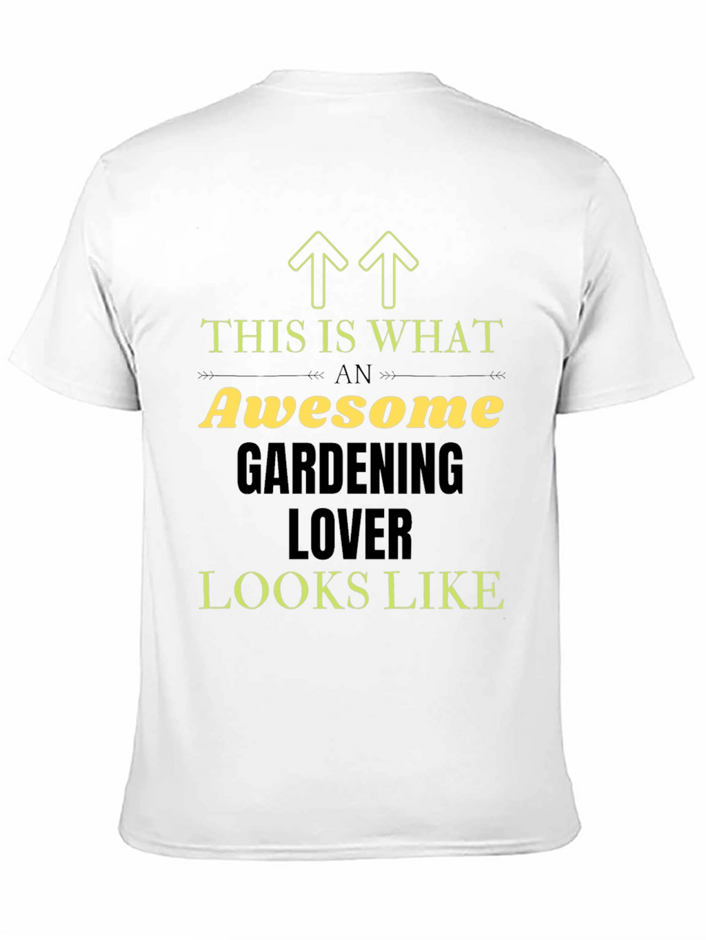 Awesome Gardening Lover T-Shirt - Black
