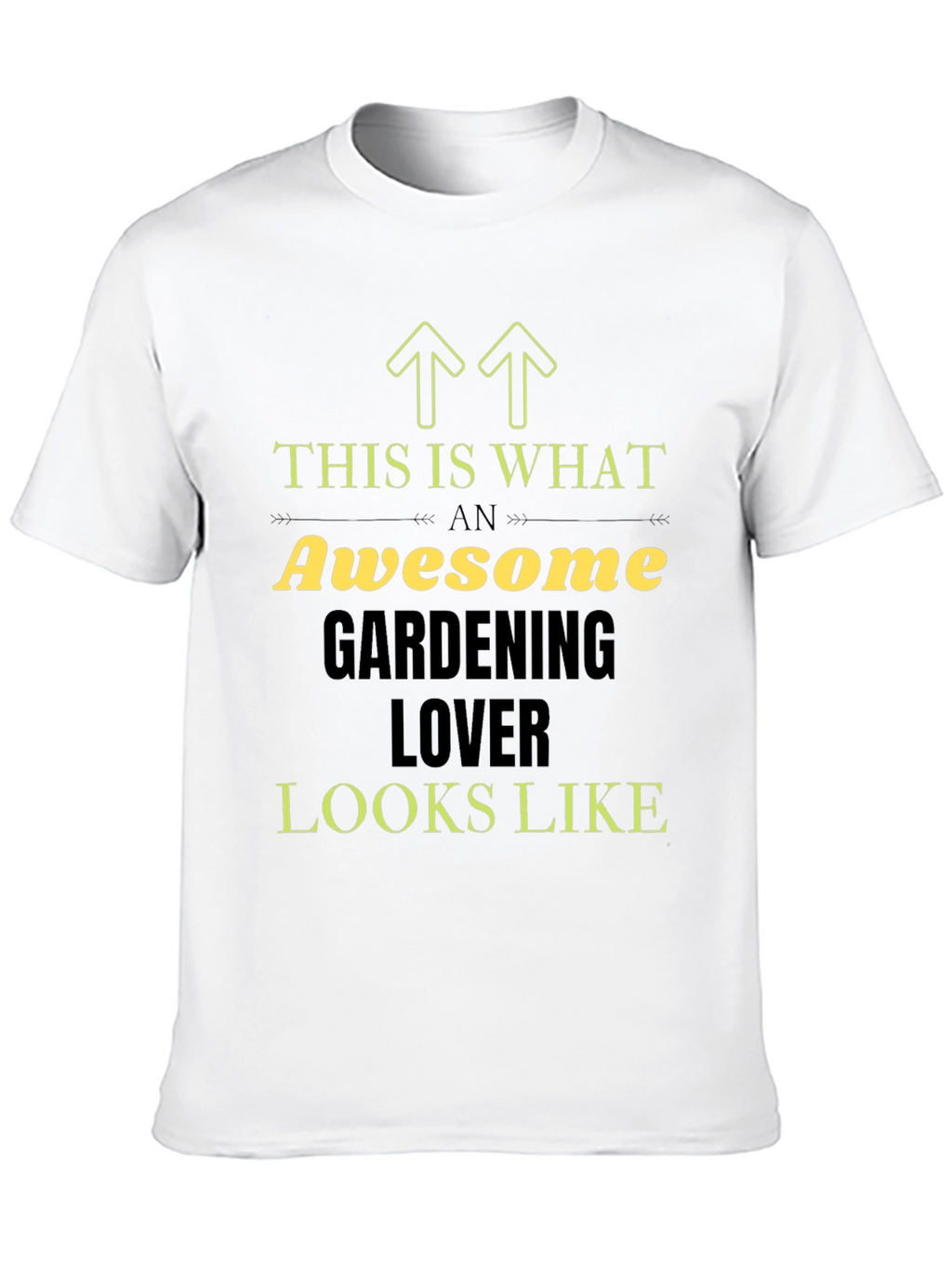 Awesome Gardening Lover T-Shirt - Black