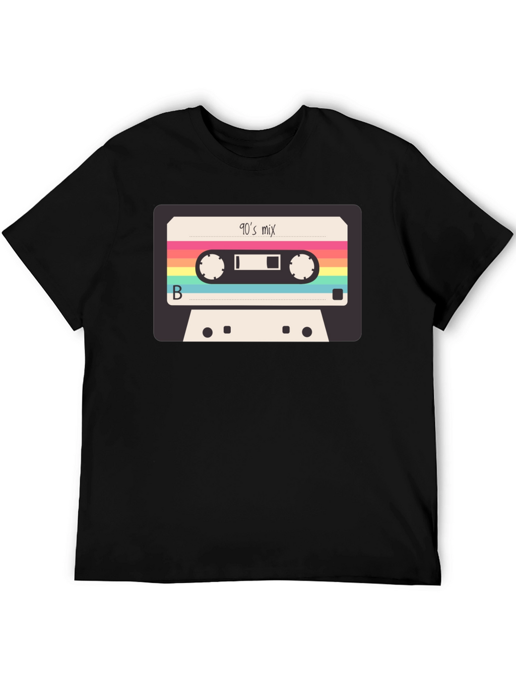90s Mix Tape T-Shirt - Retro Cassette Graphic Tee