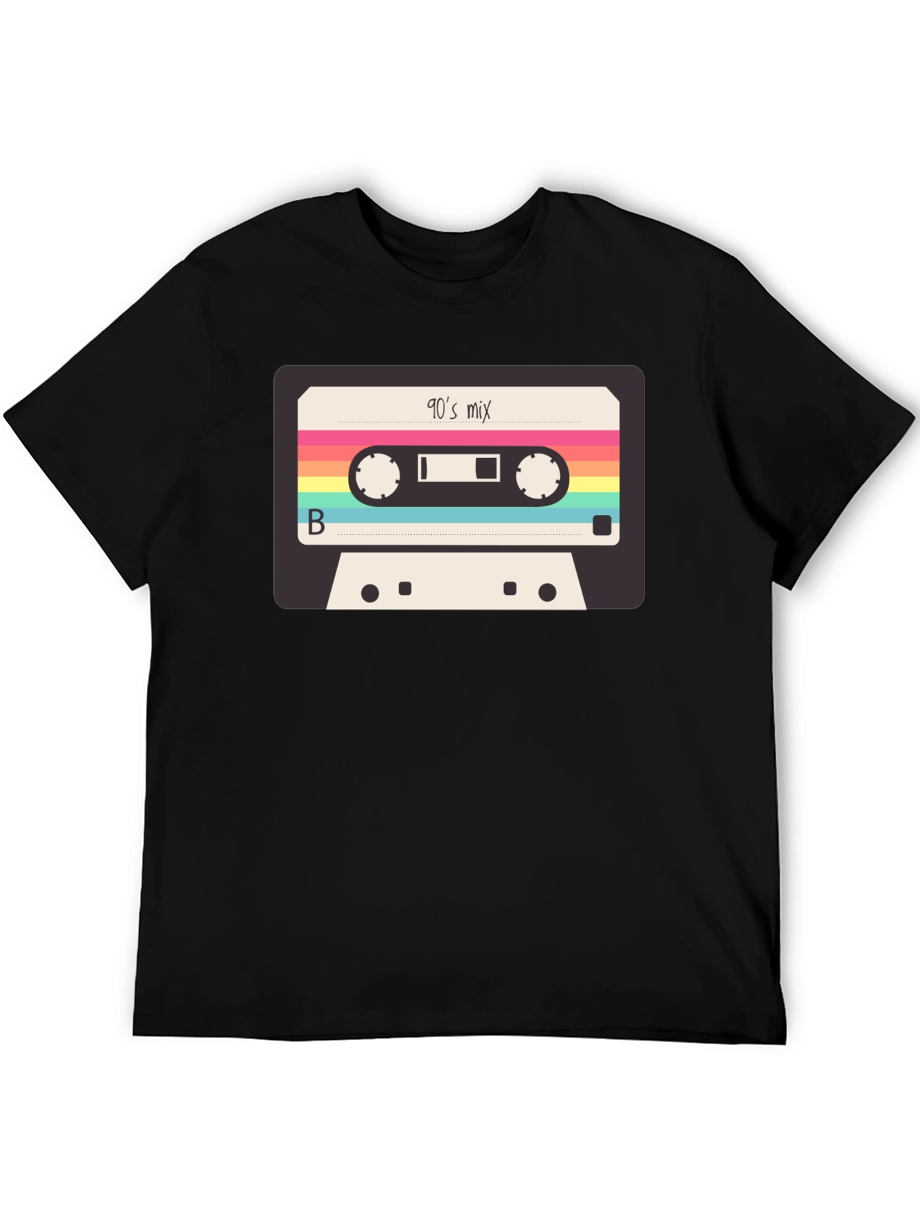 90s Mix Tape T-Shirt - Retro Cassette Graphic Tee