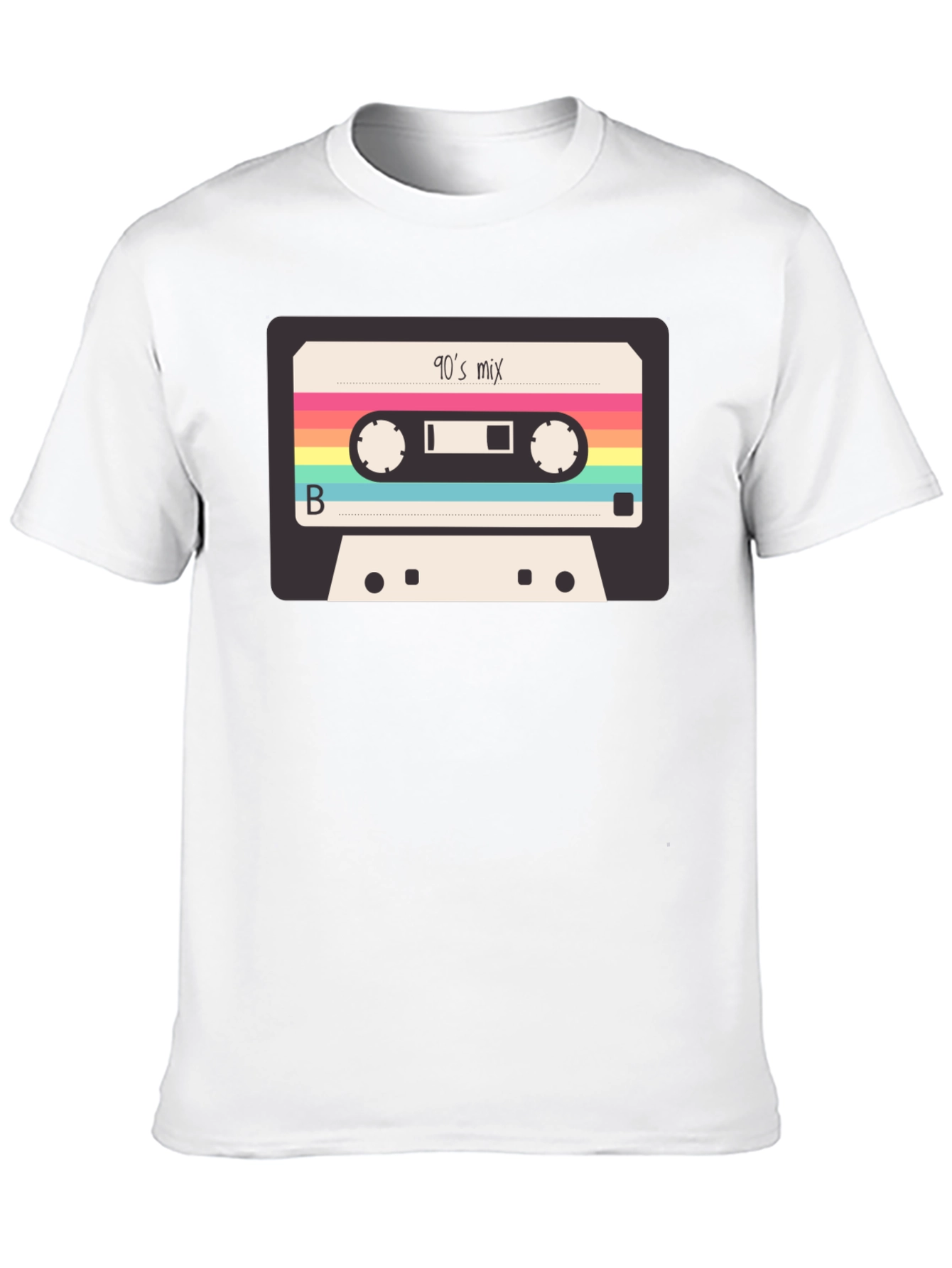 90s Mix Tape T-Shirt - Retro Cassette Graphic Tee