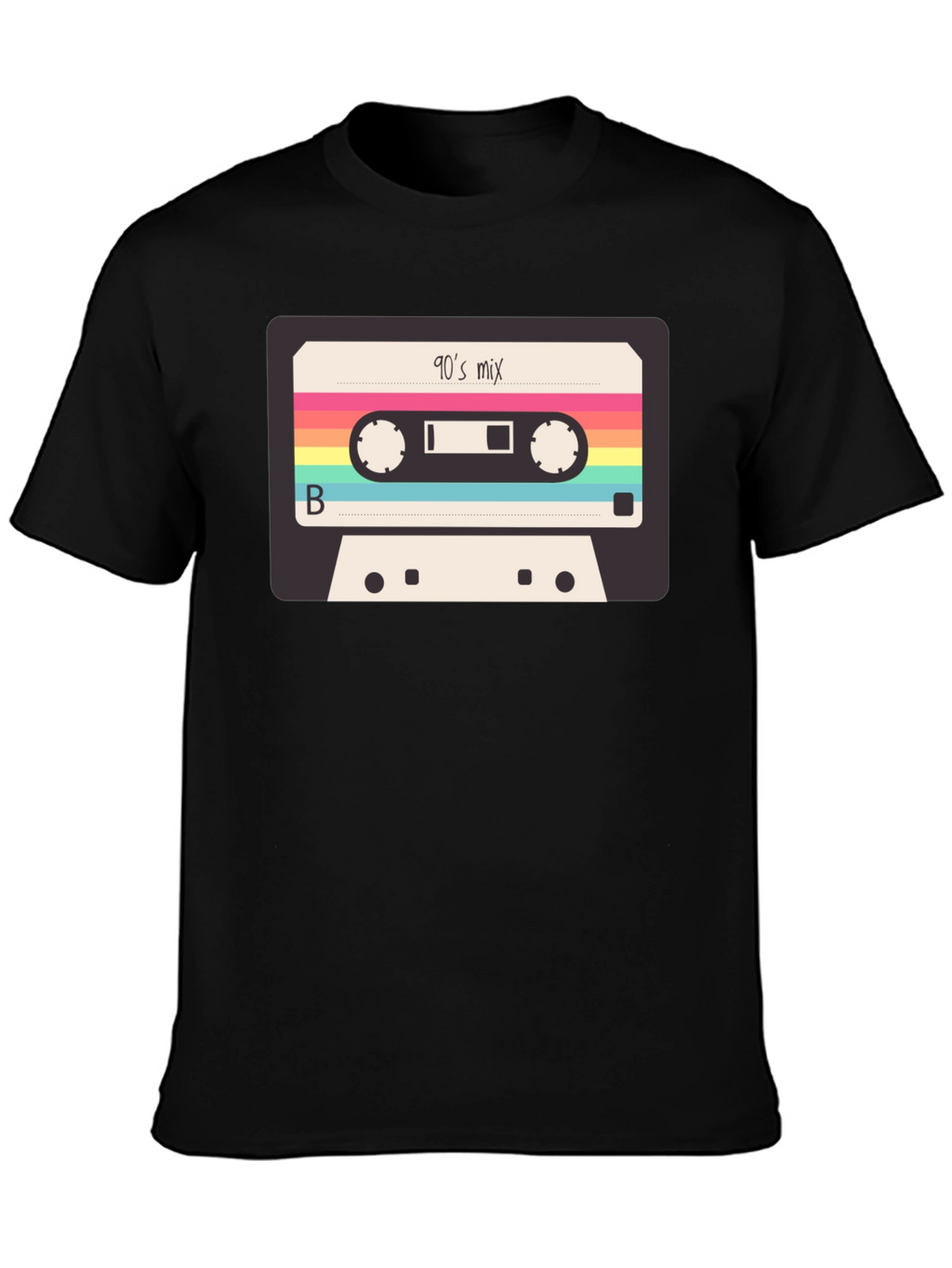 90s Mix Tape T-Shirt - Retro Cassette Graphic Tee