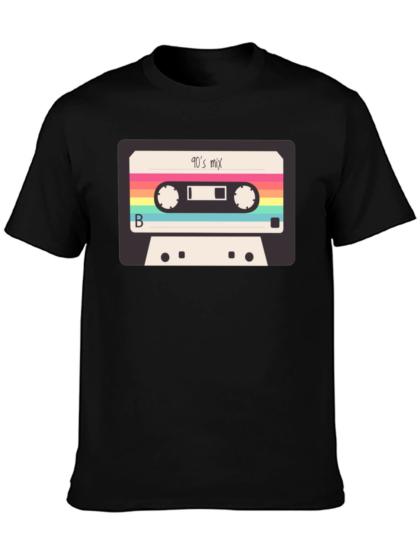90s Mix Tape T-Shirt - Retro Cassette Graphic Tee