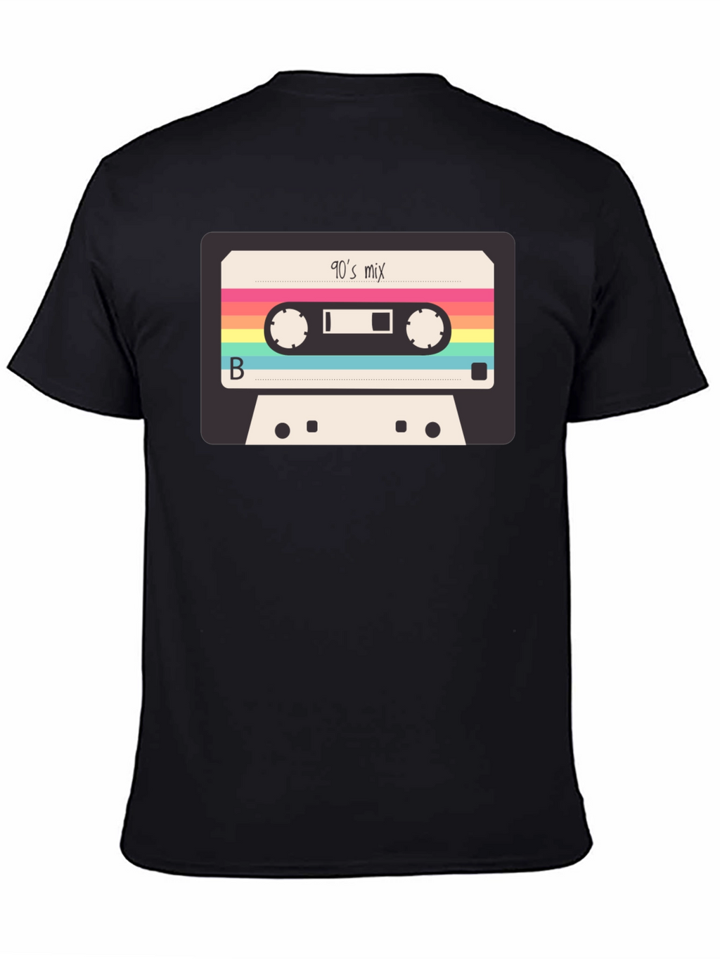 90s Mix Tape T-Shirt - Retro Cassette Graphic Tee