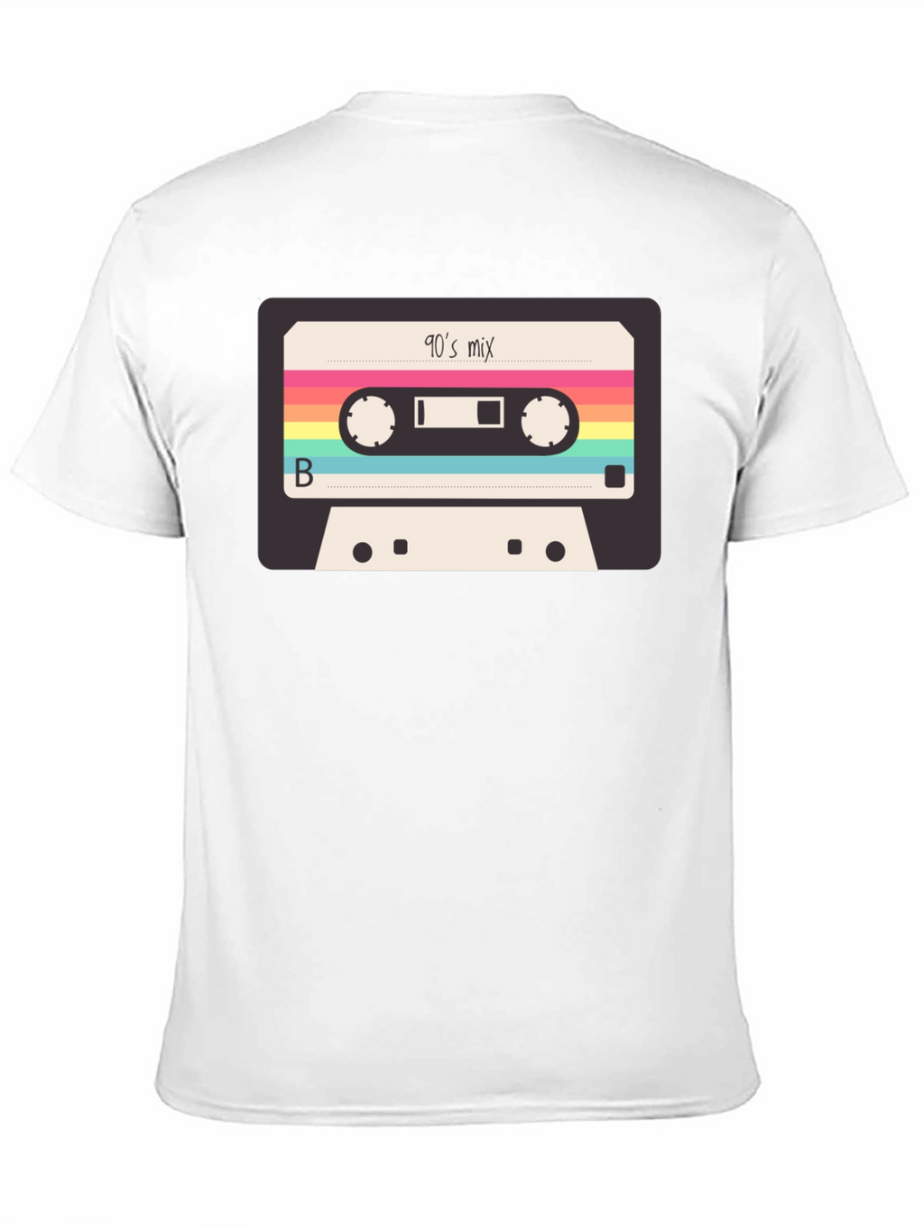 90s Mix Tape T-Shirt - Retro Cassette Graphic Tee