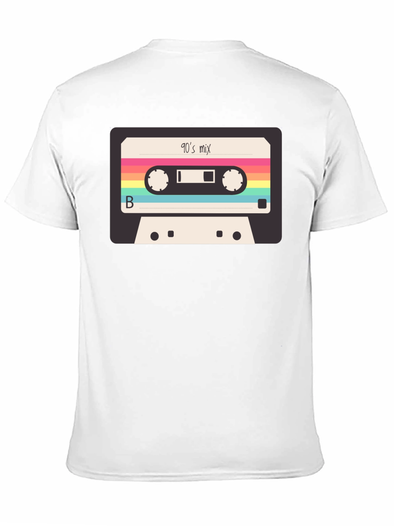90s Mix Tape T-Shirt - Retro Cassette Graphic Tee