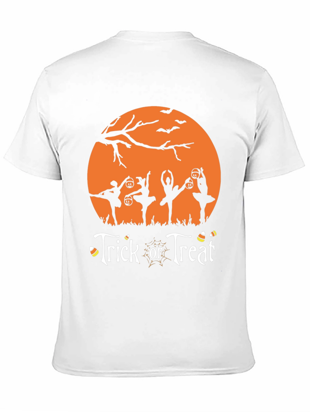 Halloween Ballerina Trick or Treat Graphic Tee