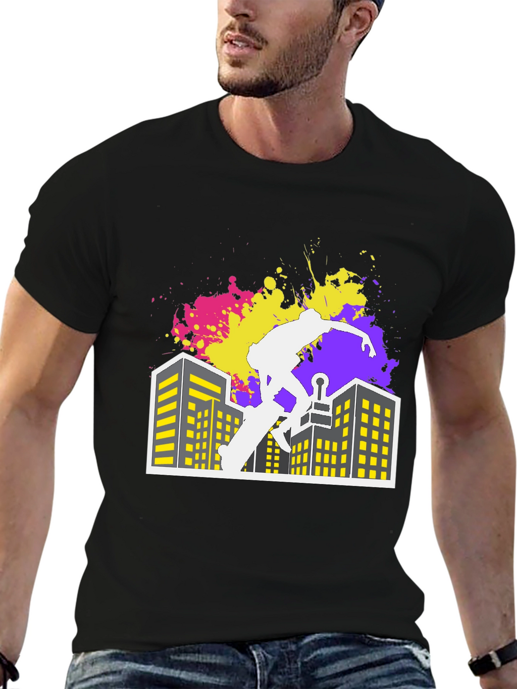 Skater City T-Shirt - Urban Style Tee