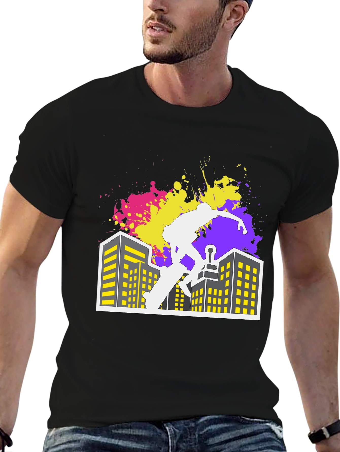 Skater City T-Shirt - Urban Style Tee