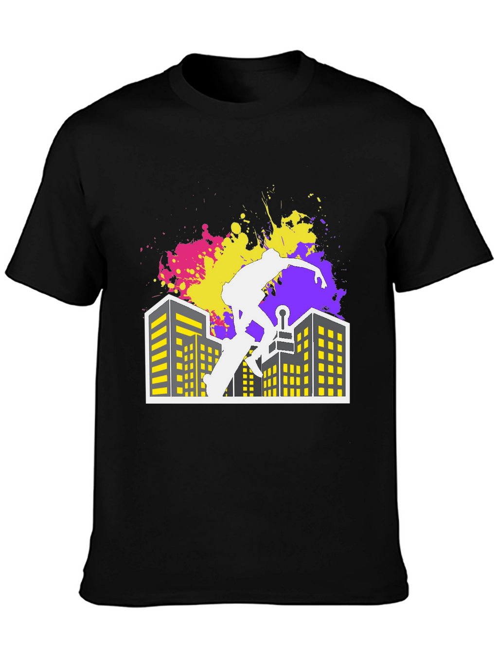 Skater City T-Shirt - Urban Style Tee