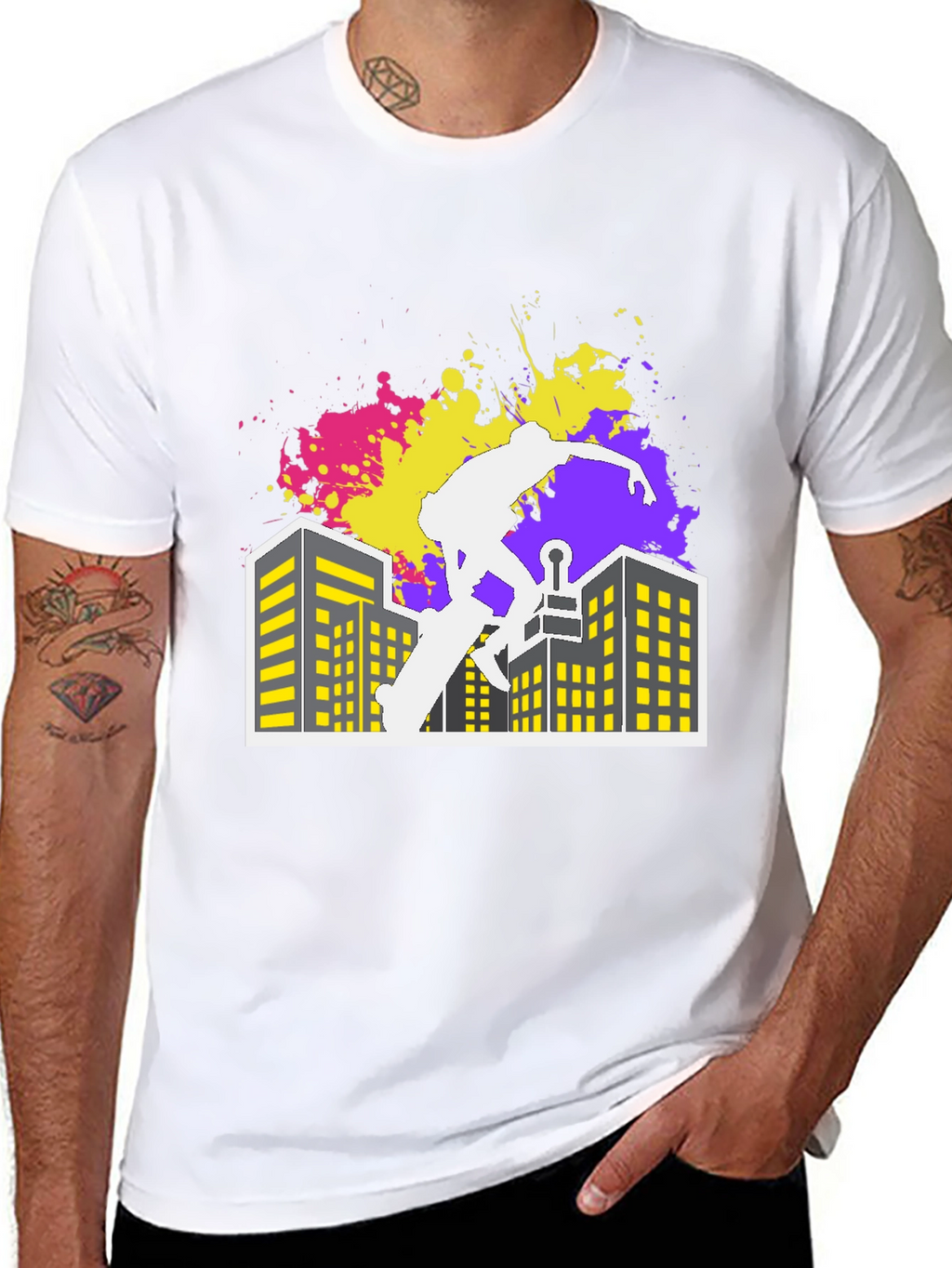 Skater City T-Shirt - Urban Style Tee