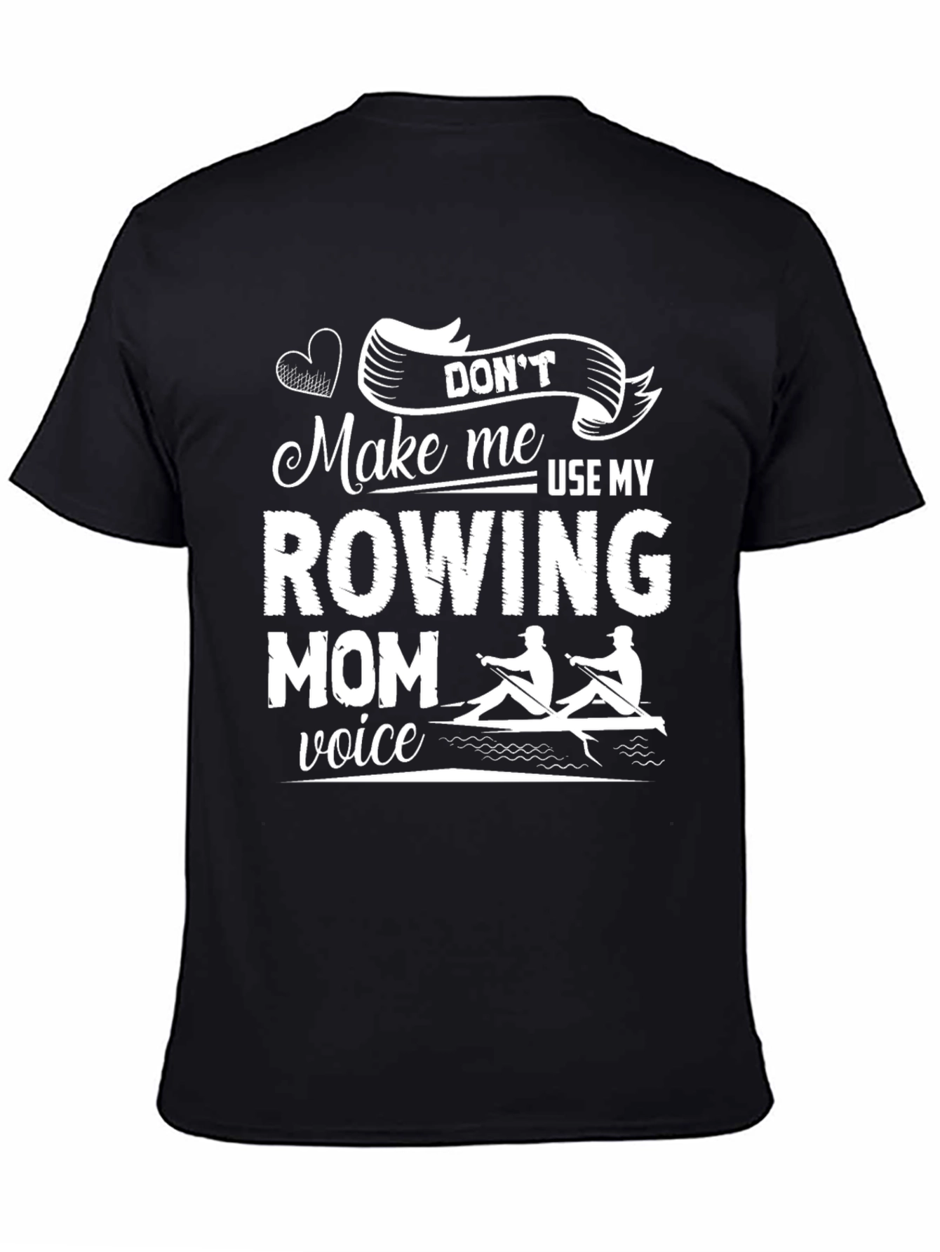 Rowing Mom Graphic T-Shirt
