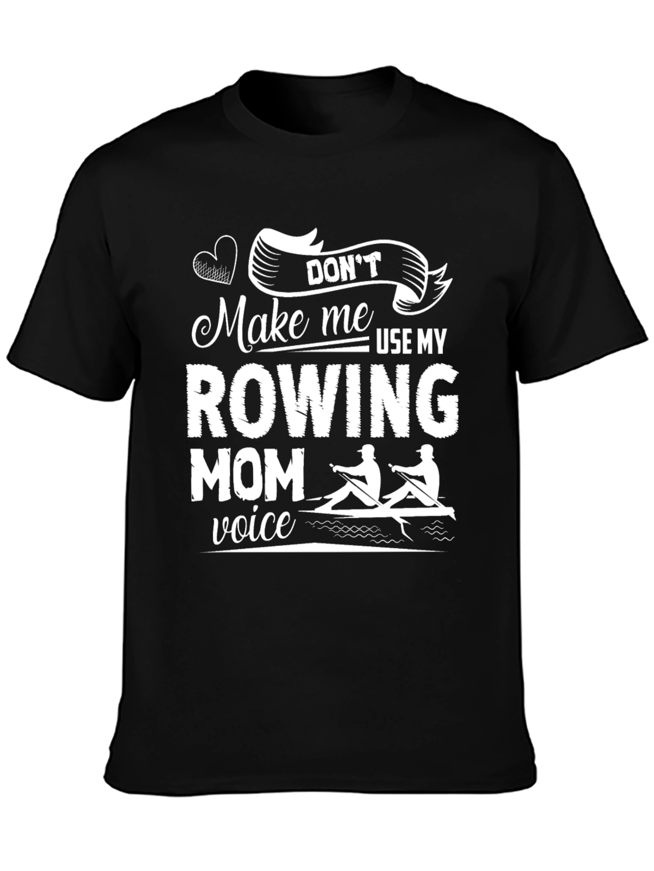Rowing Mom Graphic T-Shirt