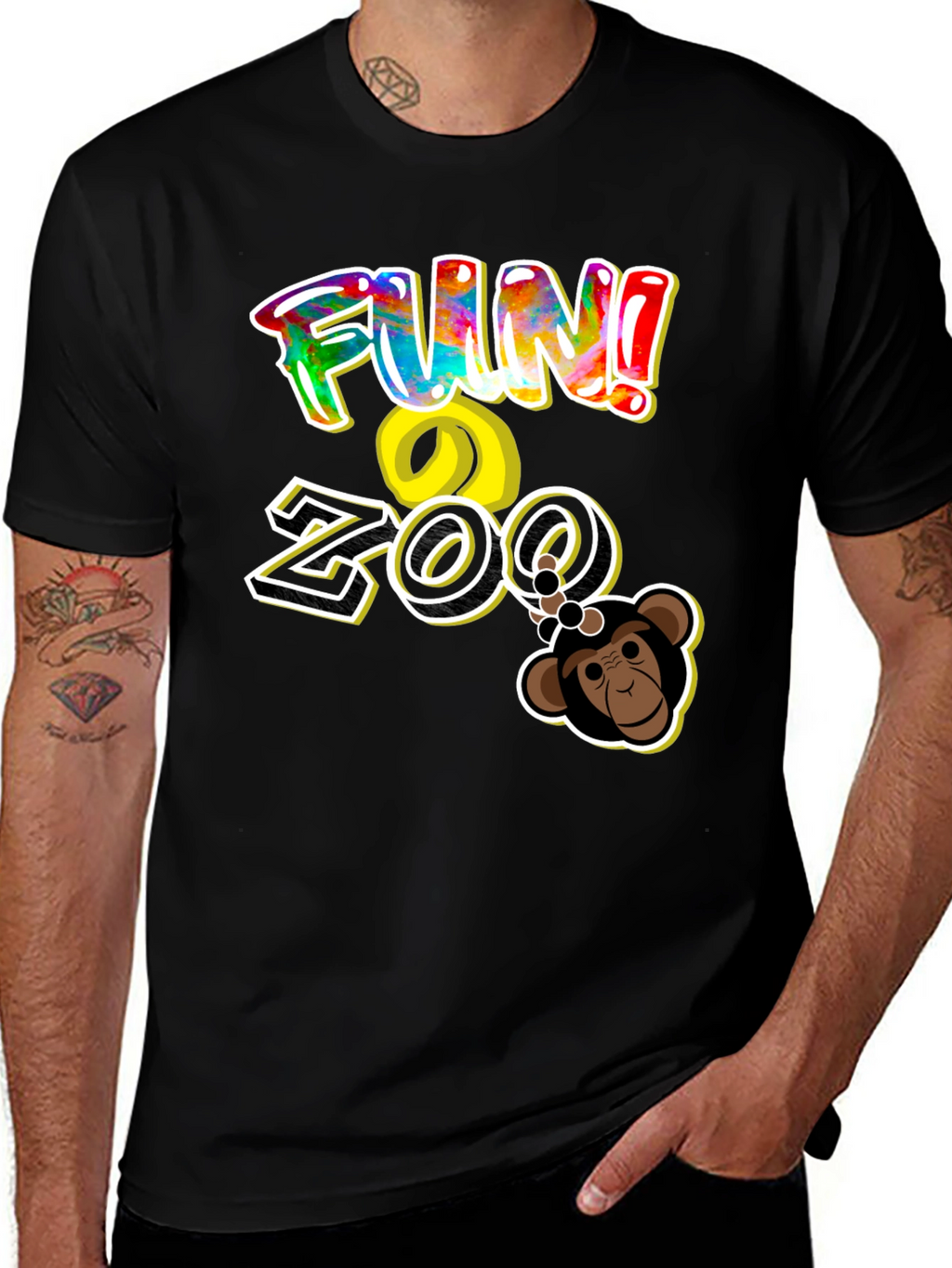 Fun Zoo Graphic T-Shirt