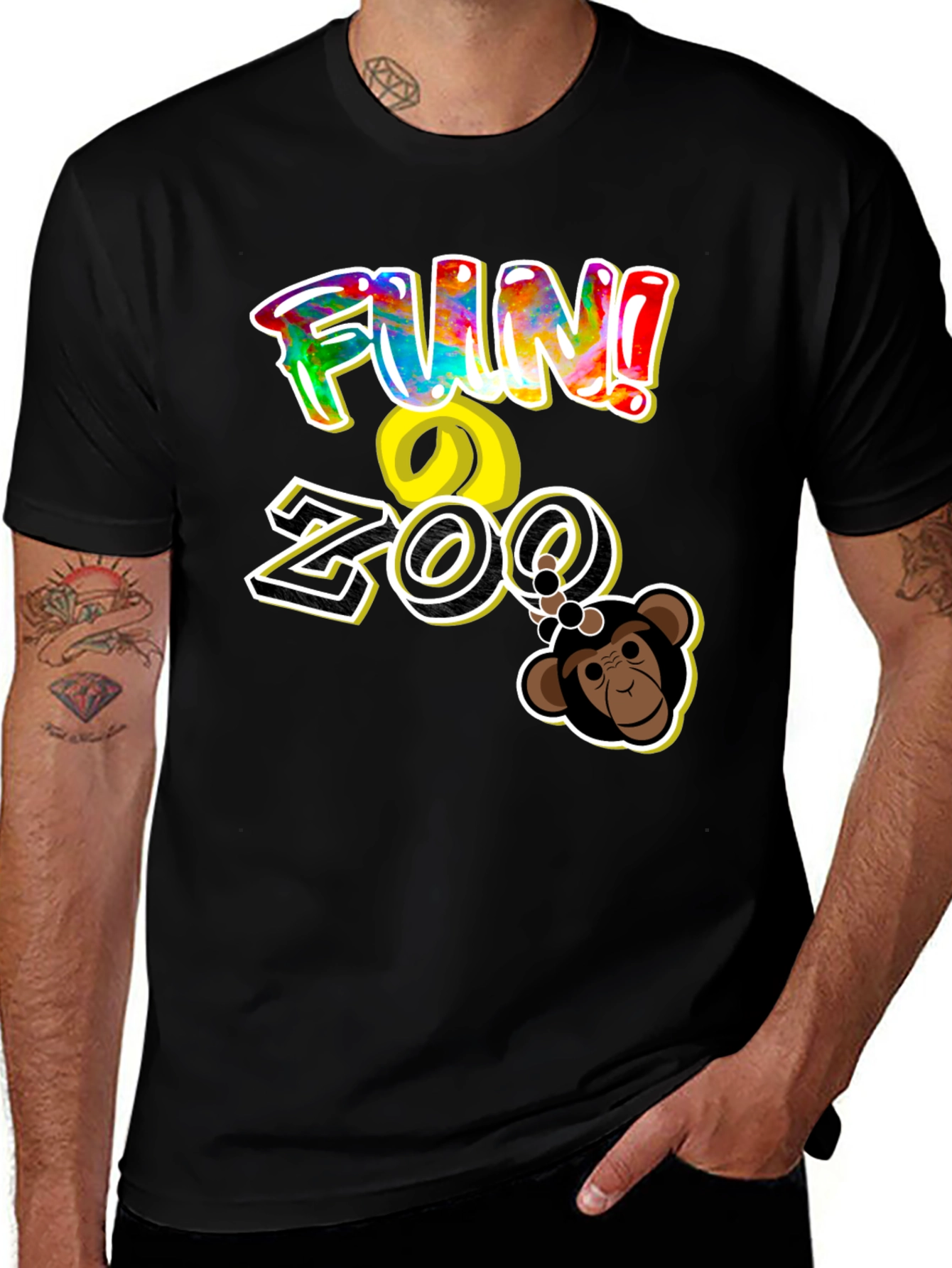 Fun Zoo Graphic T-Shirt