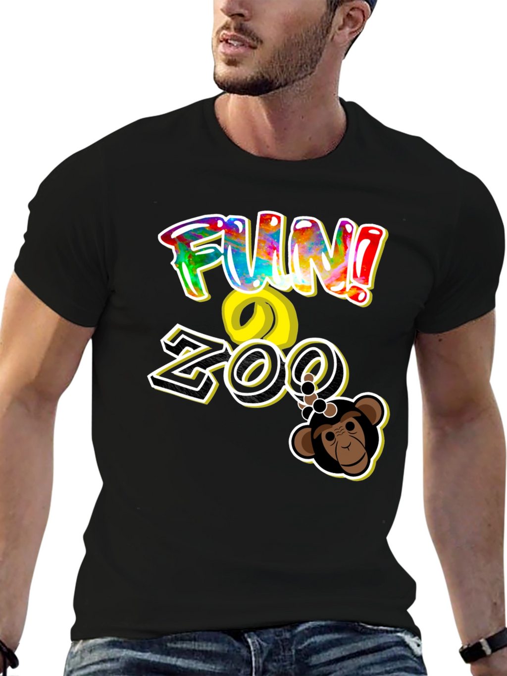 Fun Zoo Graphic T-Shirt