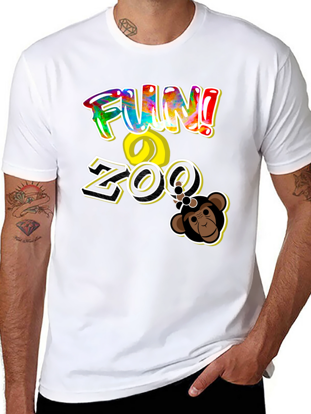 Fun Zoo Graphic T-Shirt