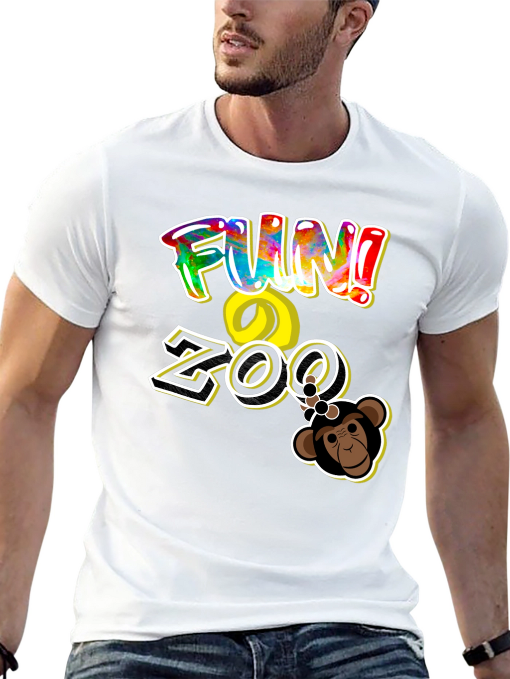 Fun Zoo Graphic T-Shirt