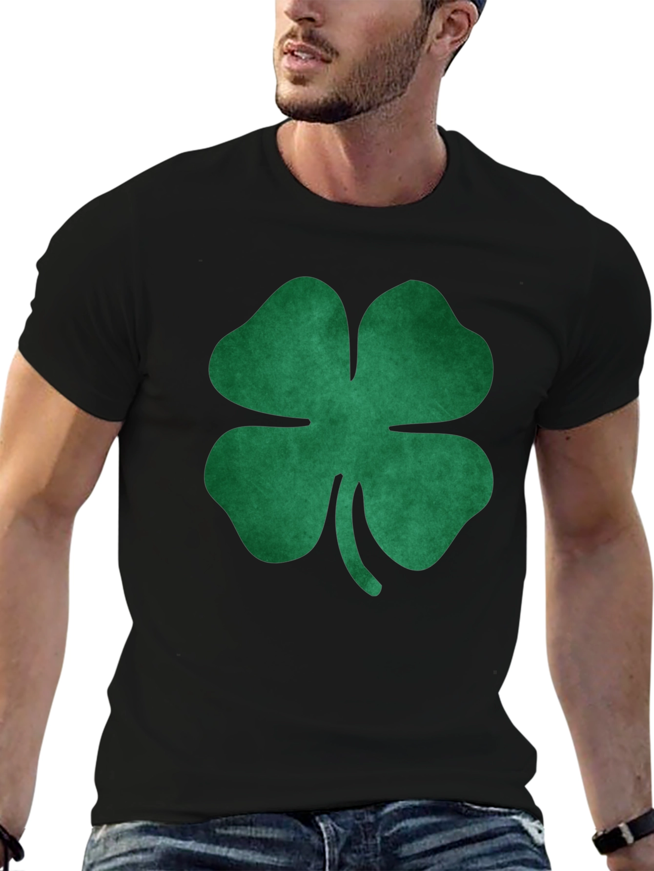 Lucky Green Shamrock T-Shirt - St. Patricks Day Apparel
