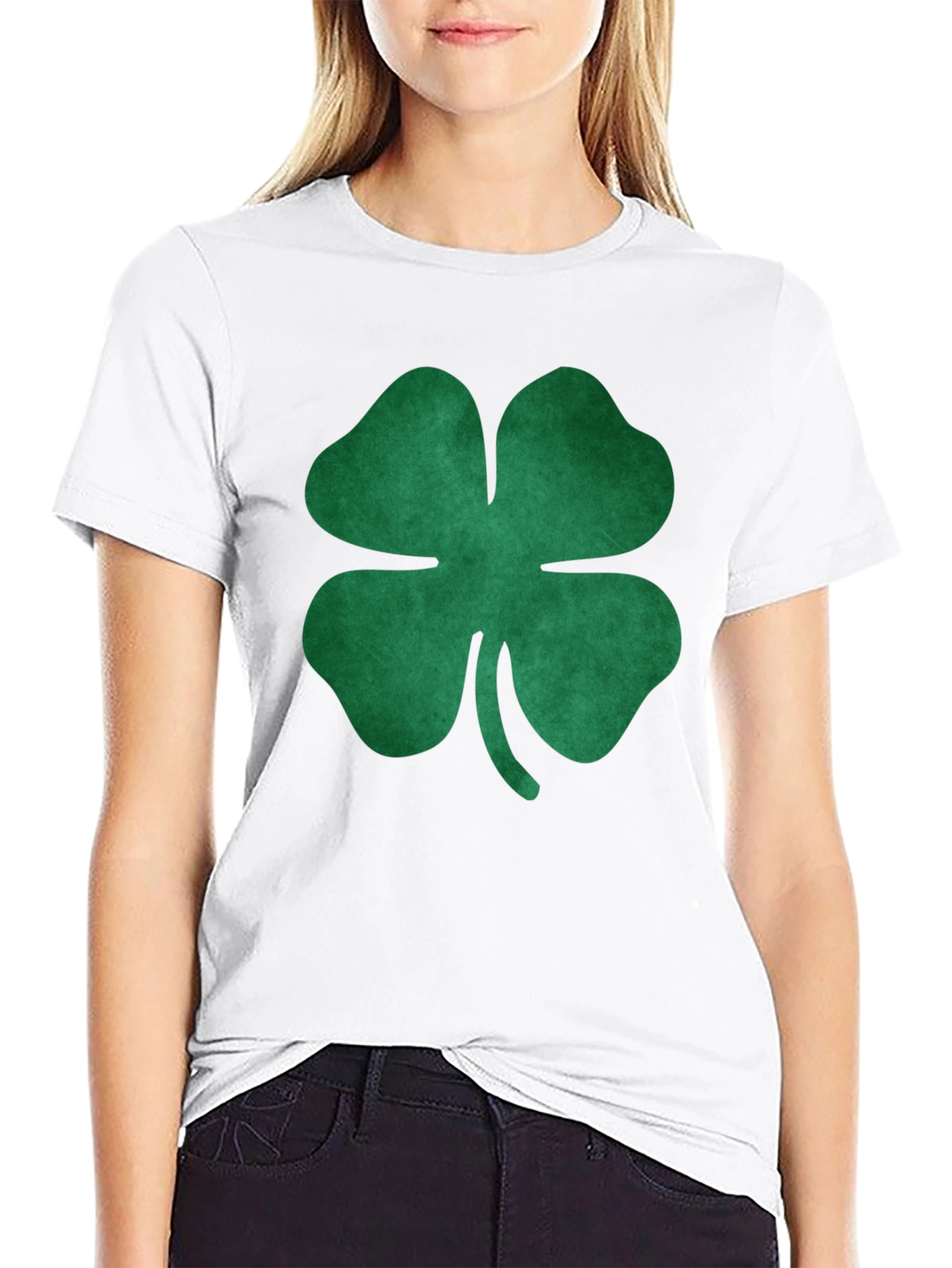 Lucky Green Shamrock T-Shirt - St. Patricks Day Apparel