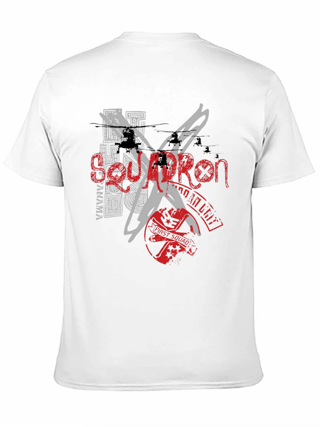 Graphic Print Crew Neck T-Shirt