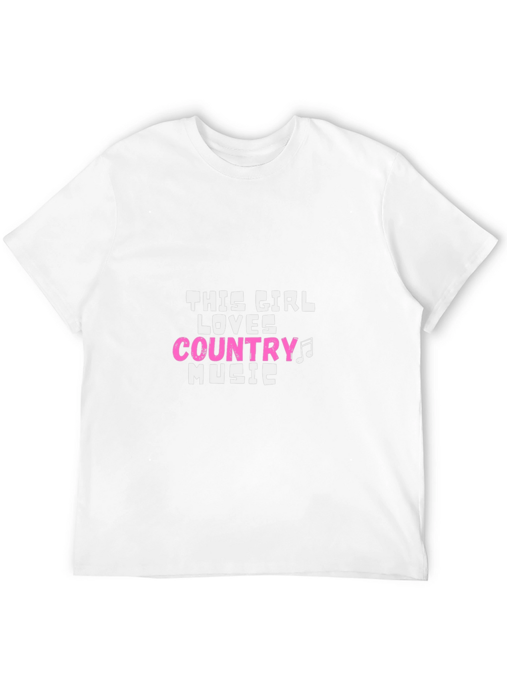 Country Music Lover T-Shirt - Girls Style