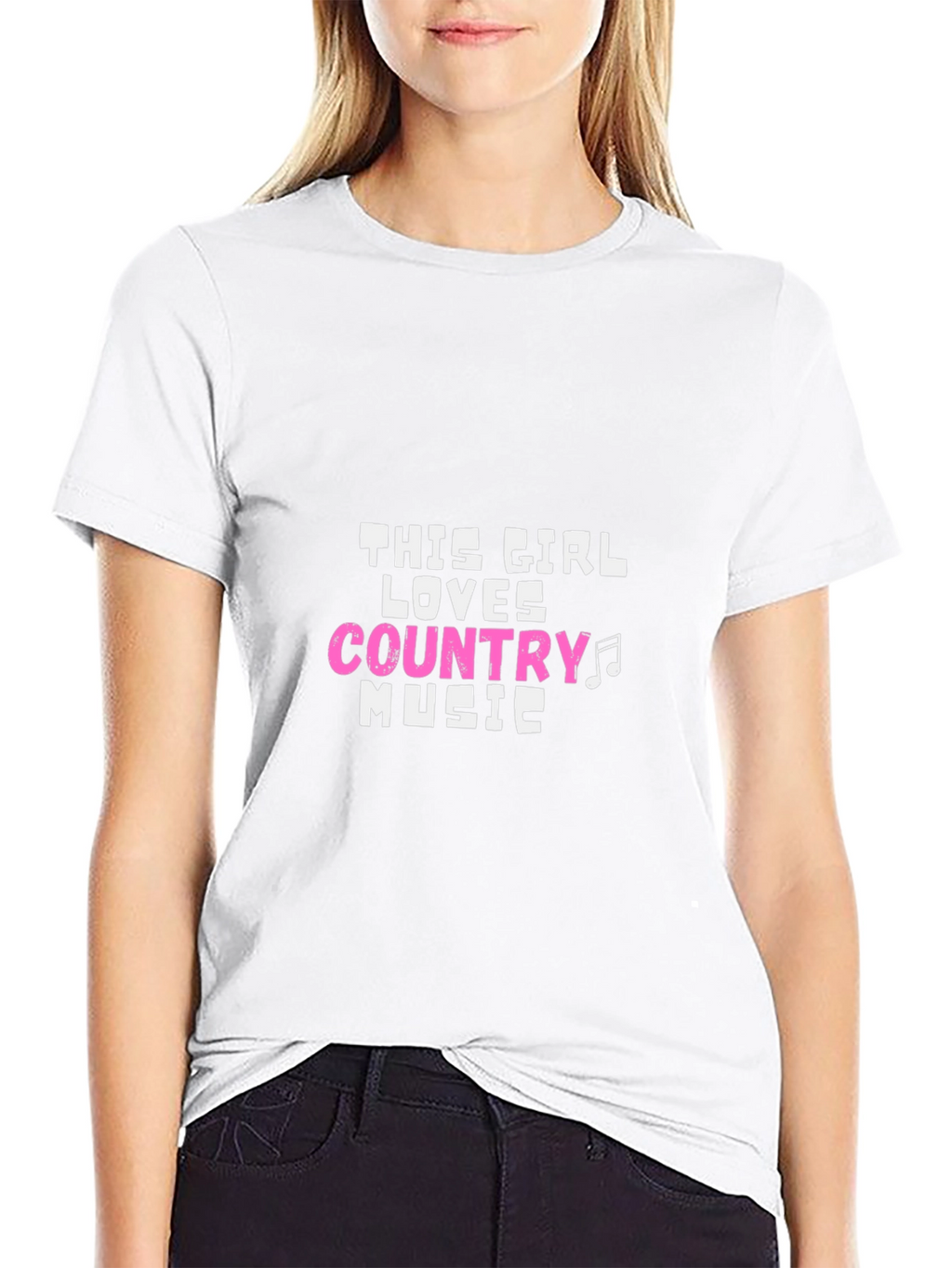 Country Music Lover T-Shirt - Girls Style