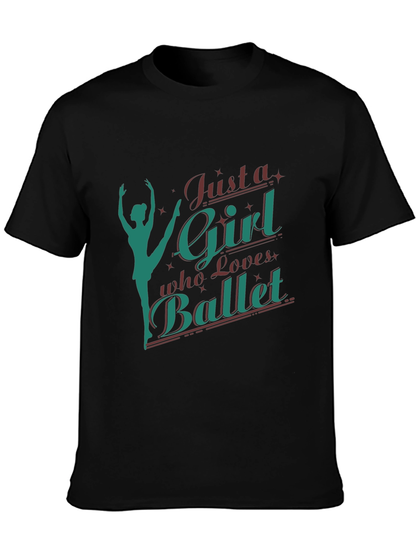Ballet Lover T-Shirt - Just A Girl Who Loves Ballet