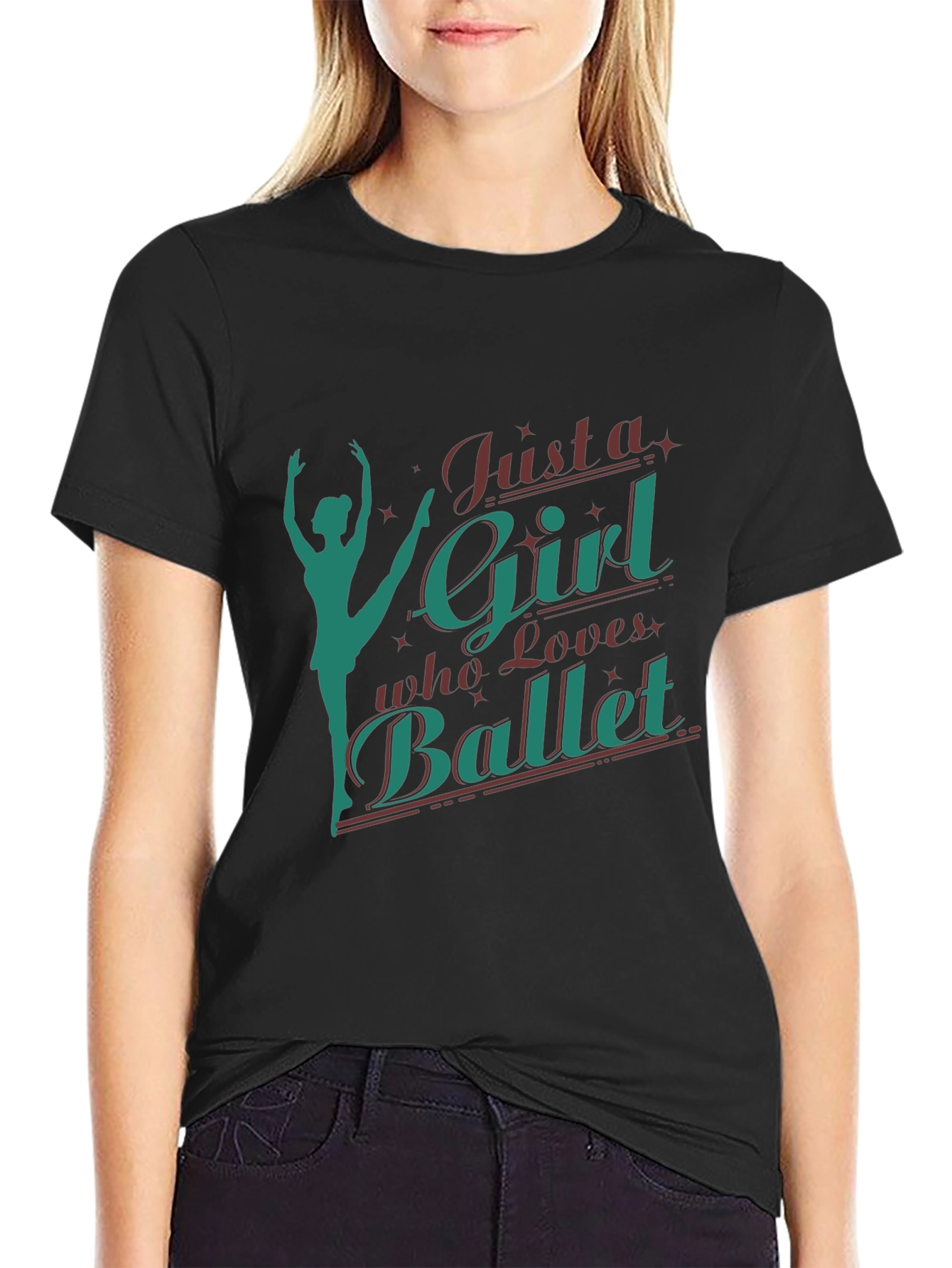 Ballet Lover T-Shirt - Just A Girl Who Loves Ballet