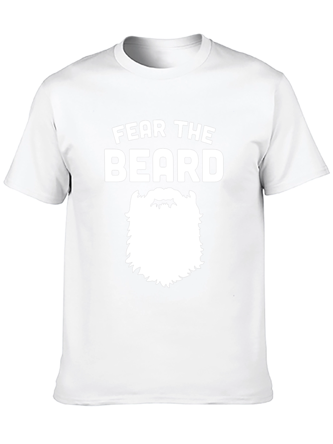 Fear The Beard T-Shirt - Funny Bearded Man Tee