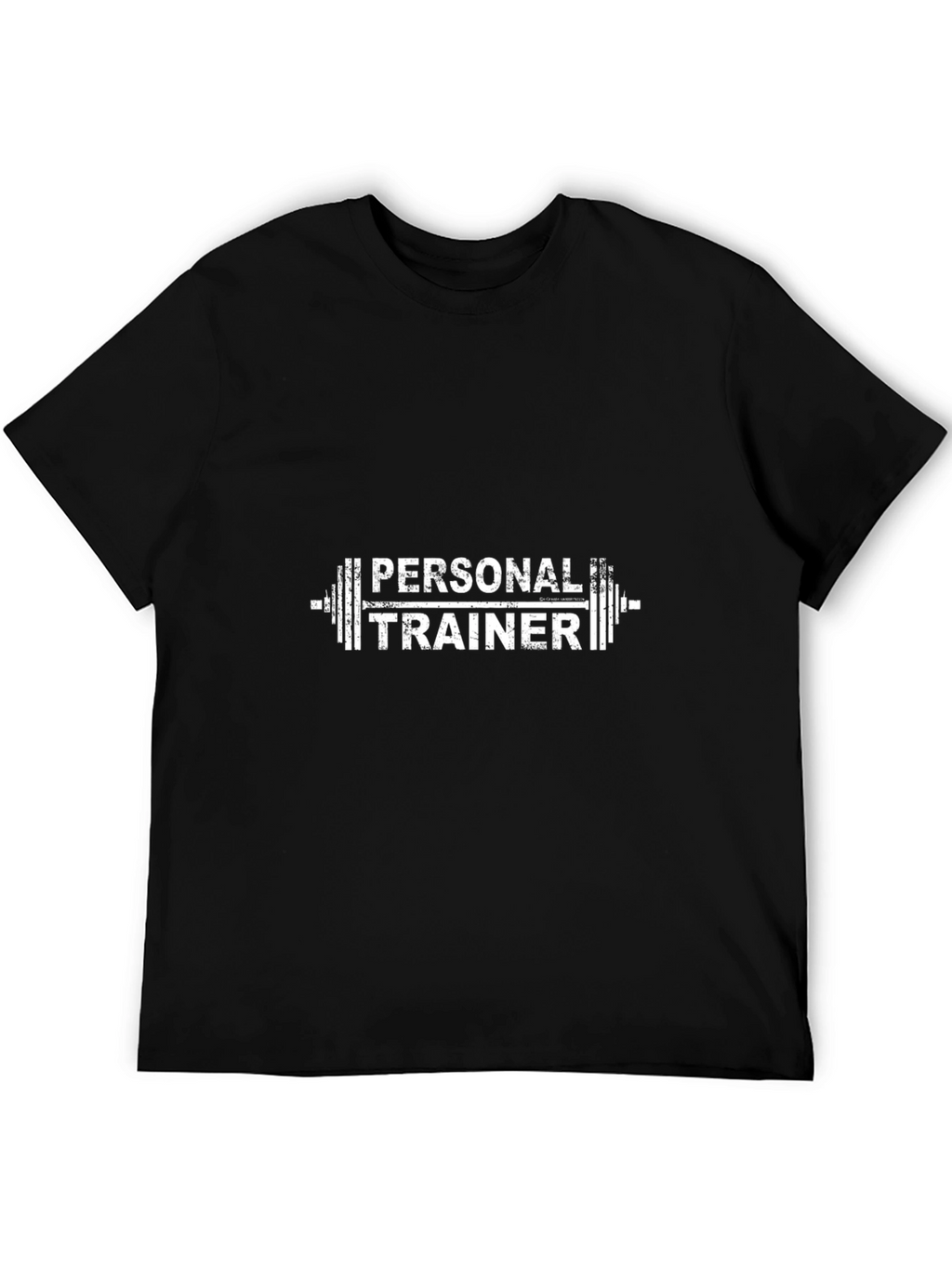 Personal Trainer Gym Black T-Shirt